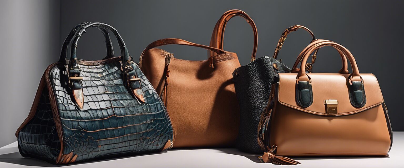 Artistically designed handmade handbags