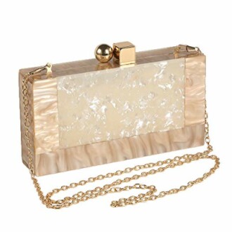 Women's Acrylic Evening Clutch Bag