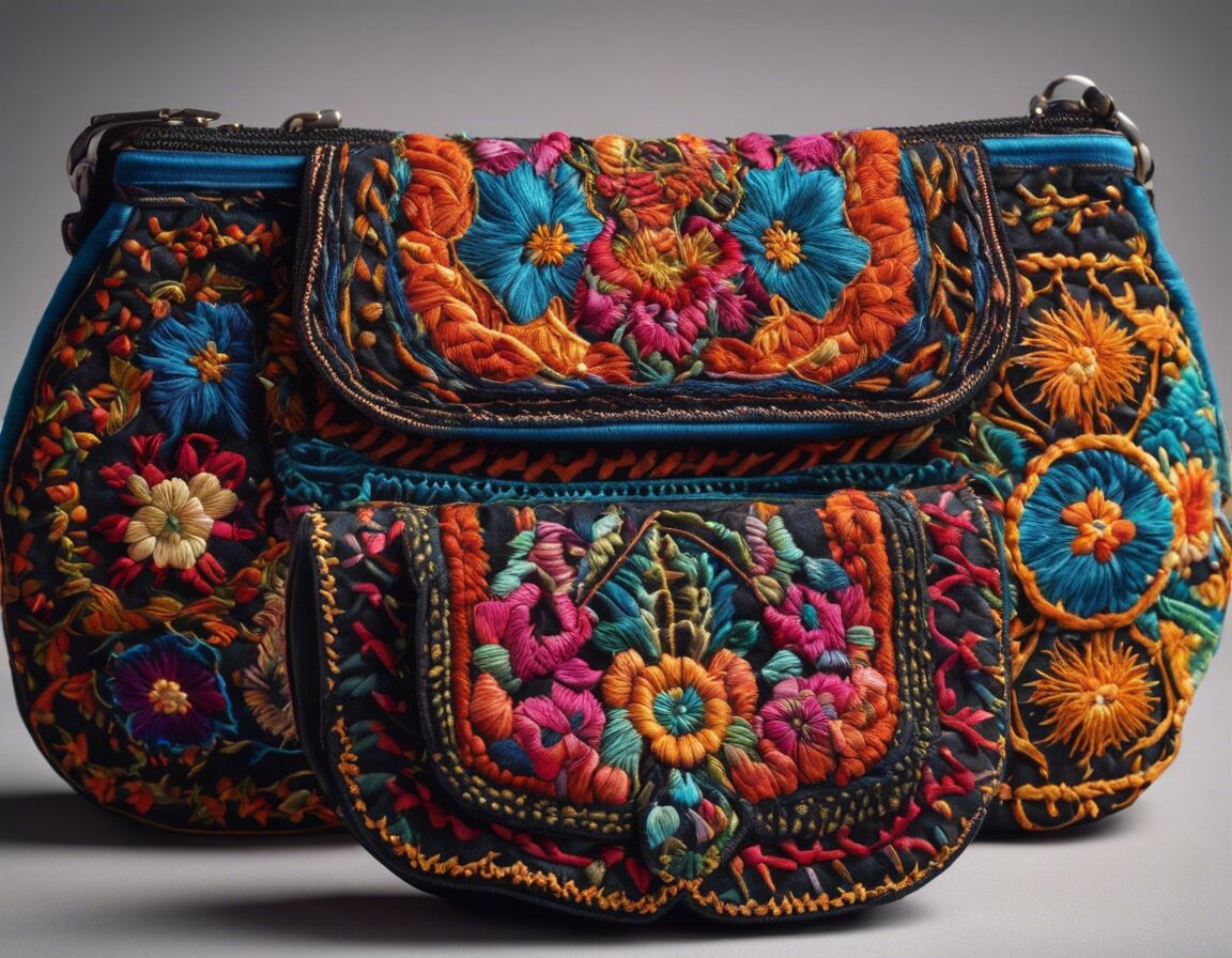 Embroidered Purses